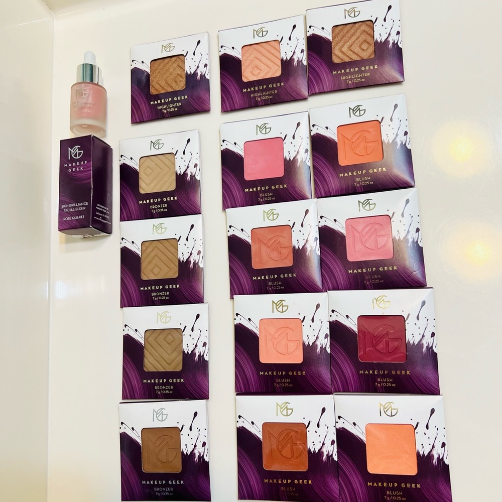 COPY - ❤️16 items❤️ Bundles of blushes,bronzers and highlighter Makeup Geek NIB